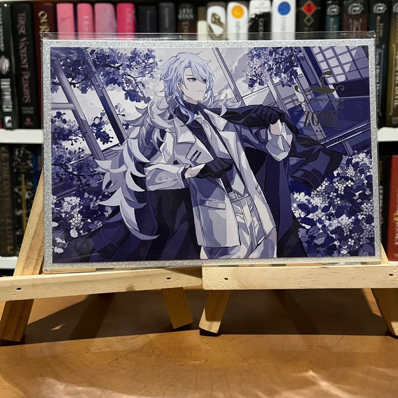 Genshin Postcard shikishi by Spiral Galaxy Fanmerch Diluc Ragnvindr Childe Tartaglia Kazuha Kaedehara Aether Xiao Zhongli Ayato Kamisato Venti