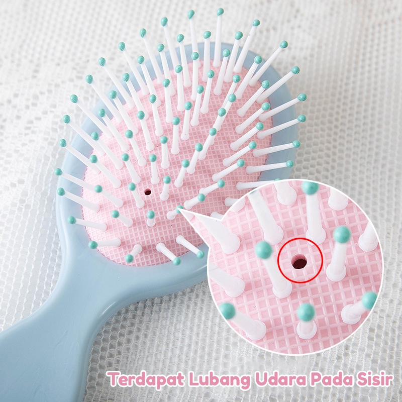 [COD] SISIR ANTI KUSUT SISIR ANAK PREMIUM IMPORT LUCU CUTE SISIR PIJAT