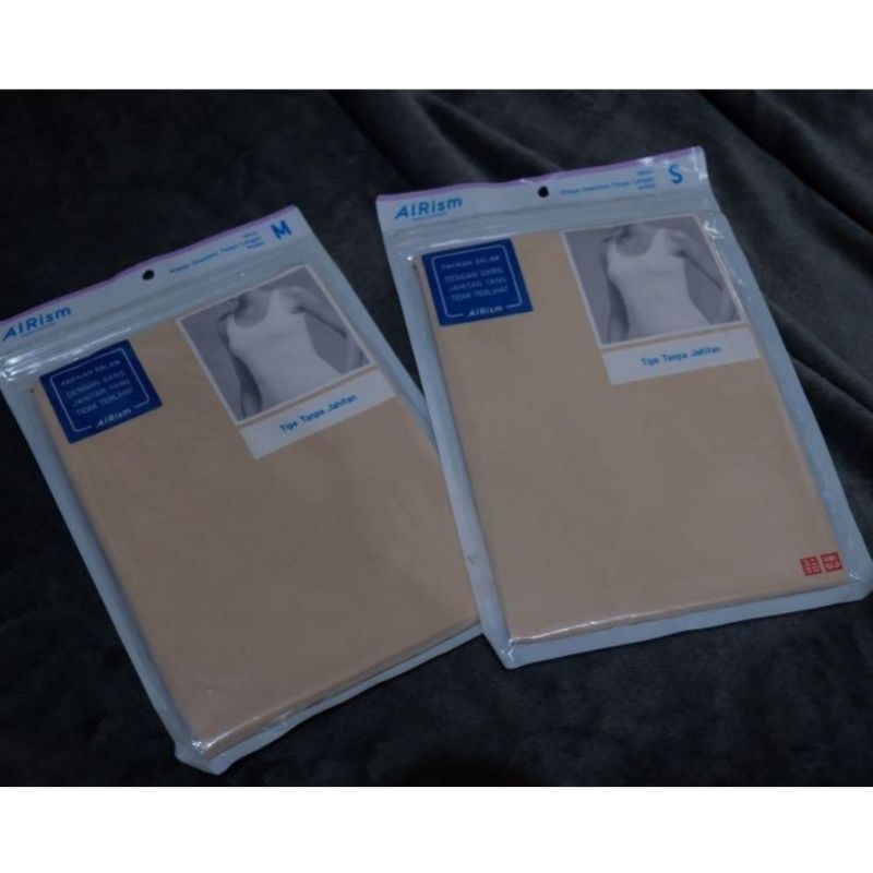 Tanktop Singlet Seamless Airism by Uniqlo