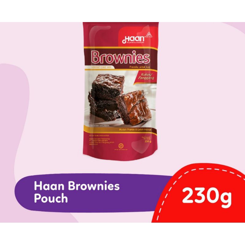 

Haan brownies kukus panggang