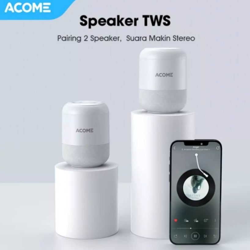 Acome A11 Speaker Bluetooth 5.0 TWS 5Watt Stereo