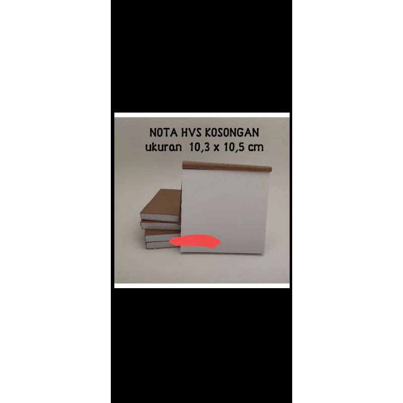 

nota polos HVS 10 x 10 isi 100 lmbar