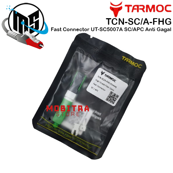 Tarmoc TCN-SC/A-FHG | FAST CONNECTOR UT-SC5007A SC/APC Anti Gagal 100Pcs