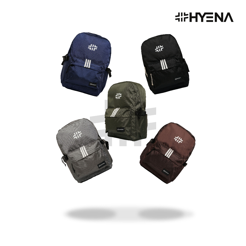 Hyena-Backpack Hyena Collyn Series Tas Punggung | Tas Ransel Unisex | Tas Laptop | Tas Sekolah | Tas Kuliah Pria Wanita (ZL33)