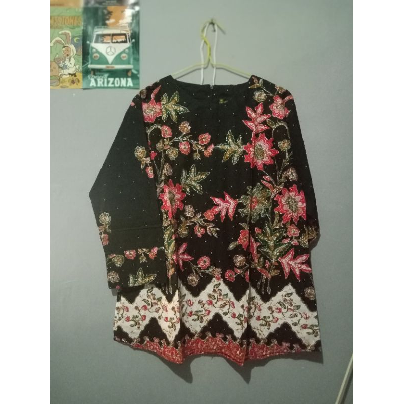 PRELOVED BATIK BENANG RAJA MOTIF BUNGA <<<<SOLD>>>>