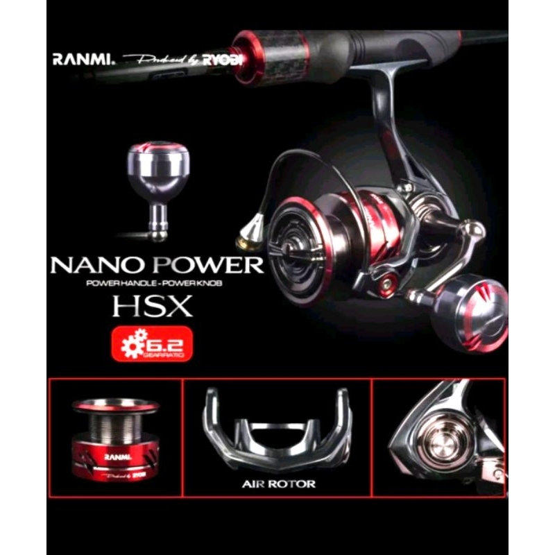 REEL RYOBI RANMI NANO POWER HSX