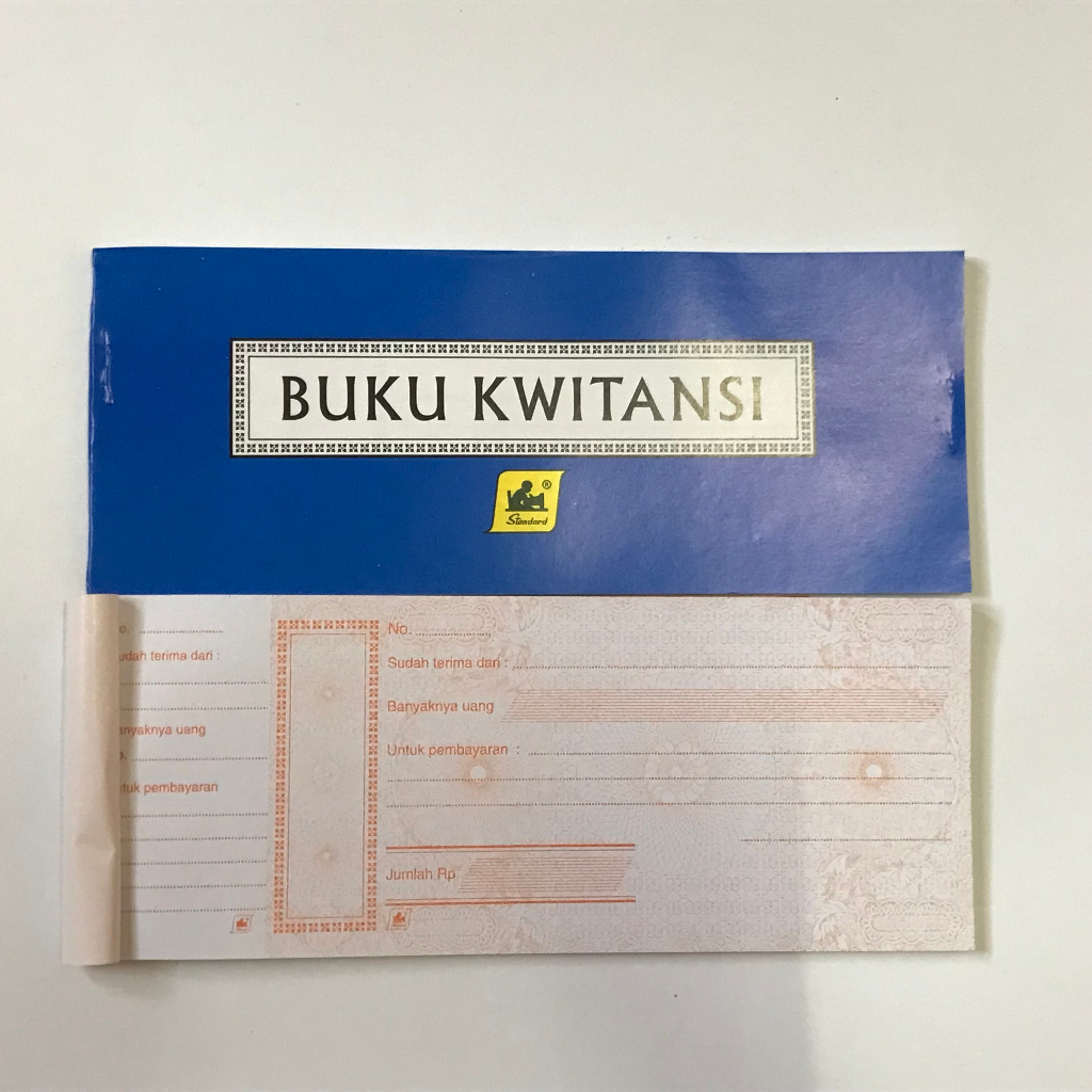 Buku Kwintansi Lux / Buku Kwintansi Ukuran Kecil Warna Standard Lux Isi 40 Lembar (1 Pcs)