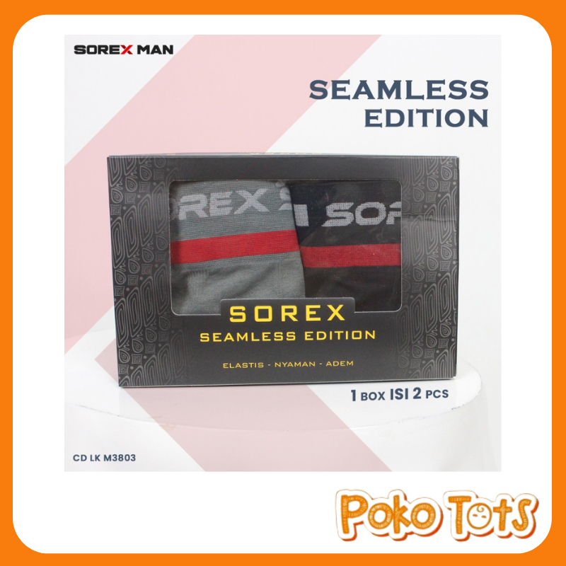 Sorex Man CD Seamless M3803 Celana Dalam Pria Segitiga CD Cowo Celana Dalam Sport Seamless