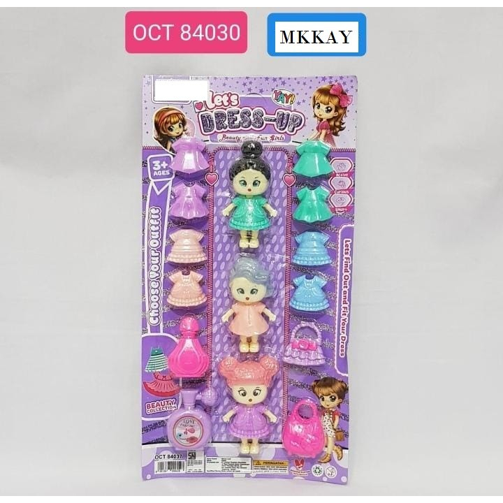 MAINAN LETS DRESS UP LOL SET MAINAN BONEKA LOL DAN BAJU SET mainan anak perempuan