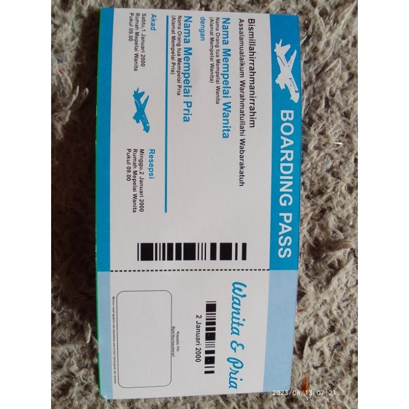 

undangan Model Passport