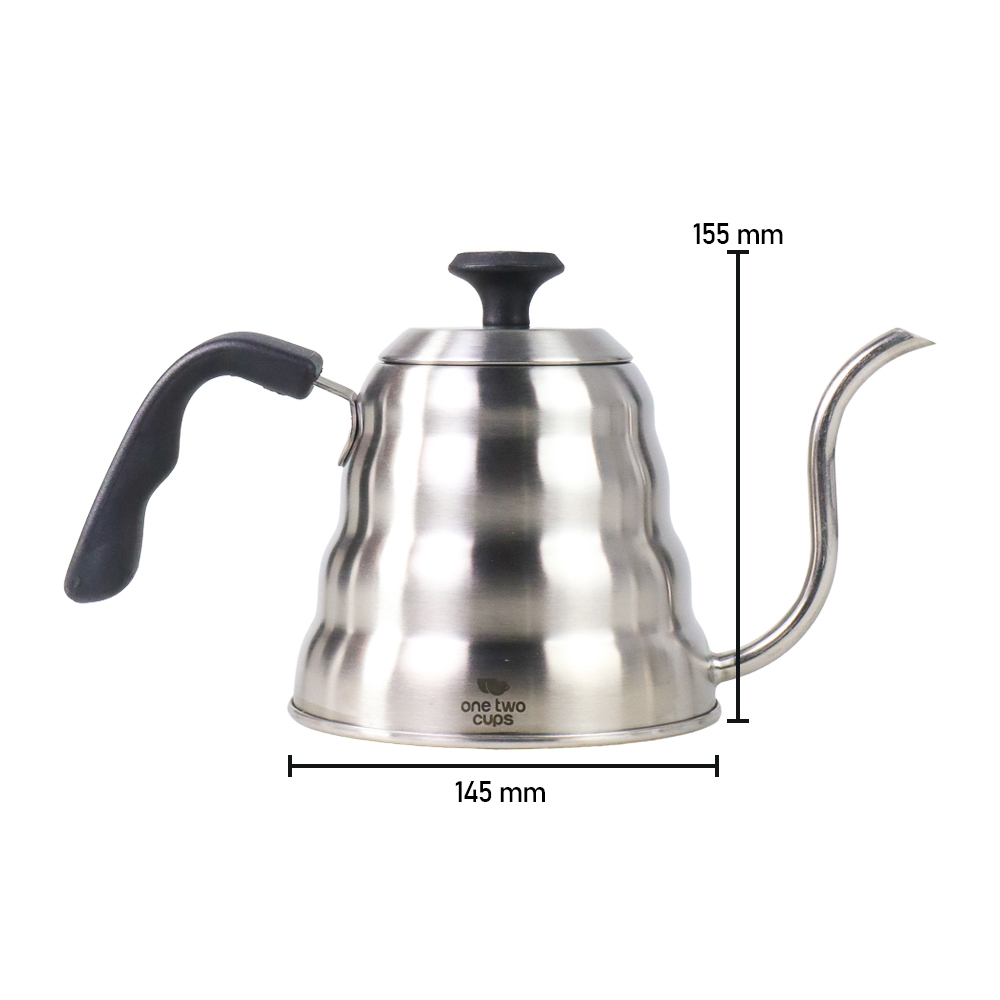 Gooseneck Kettle V60 Drip Kettle Teko 1L Thermometer / GOOSENECK KETTLE THERMOMETER BUONO | TEKO KOPI LEHER ANGSA / kettle stainless  / teko kopi leher angsa / gooseneck kettle / Gooseneck Kettle with Thermometer | Teko Leher Angsa