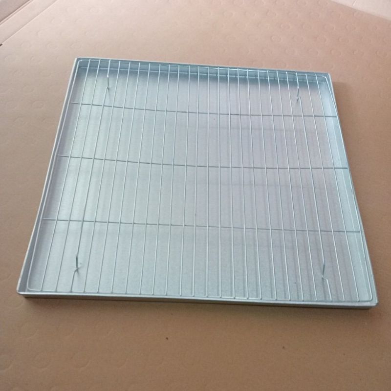 cooling rak + nampan peniris makanan serbaguna 50x50