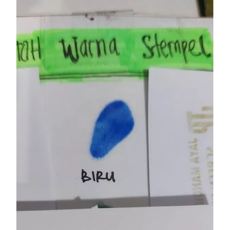 

Tinta Stamp Otomatis - Tinta 5ml
