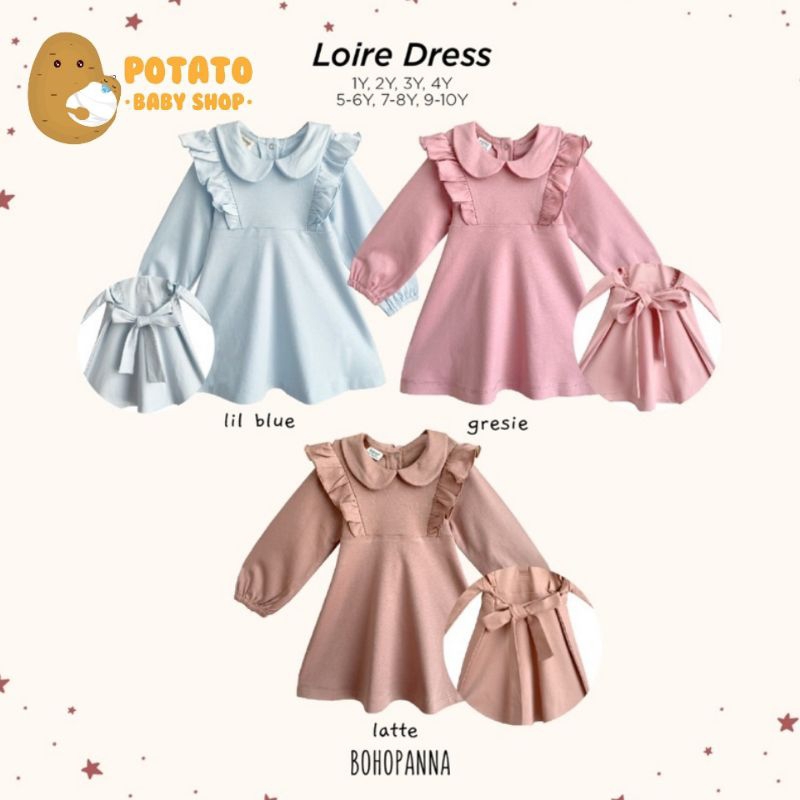 Bohopanna Loire Dress - Dress Anak Boho Baby