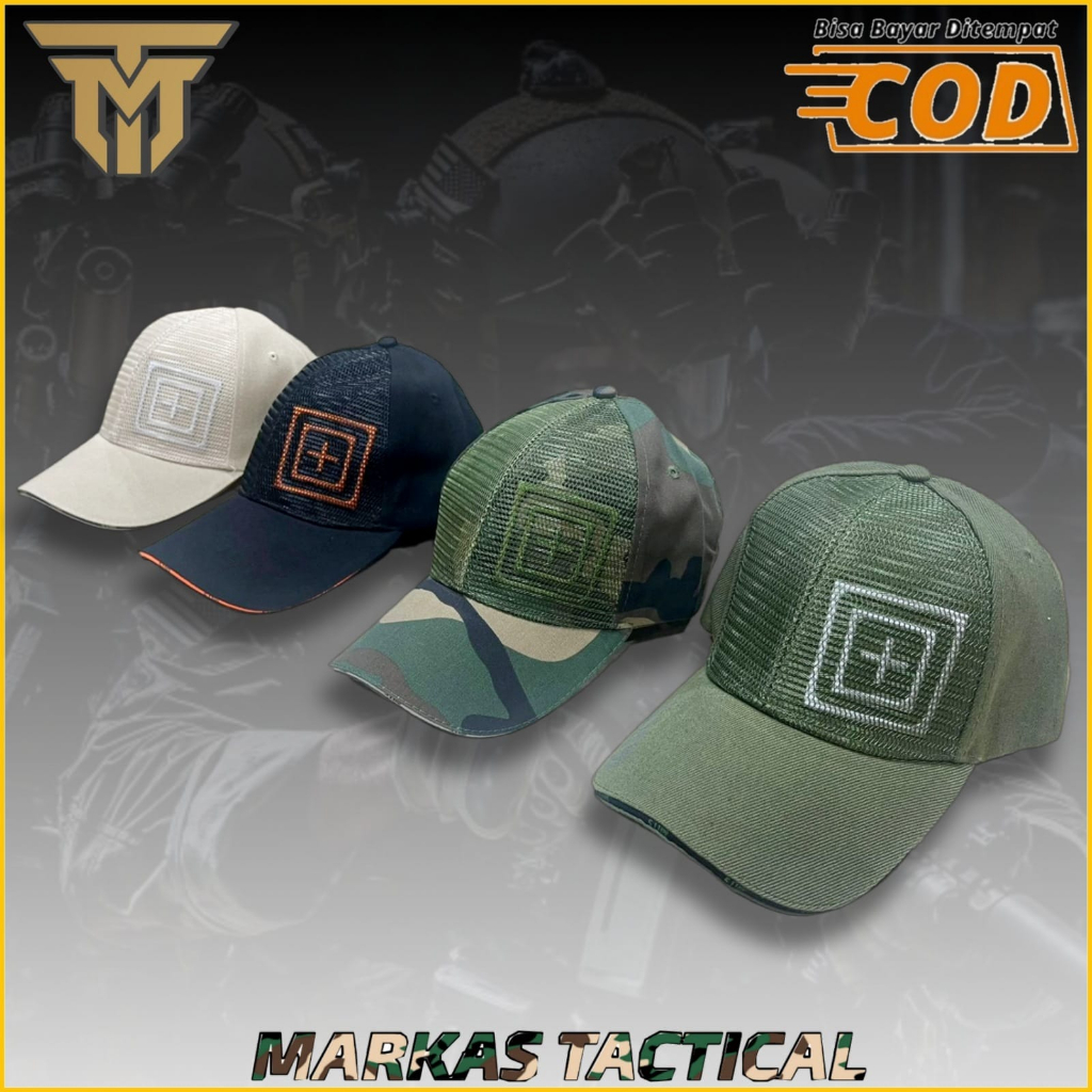 Topi 511 Jaring/Topi 511 Import/Topi 511 Tactical Pria Army