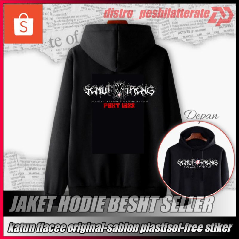 HOODIE PSHT SEMUT IRENG TERBARU BISA COD