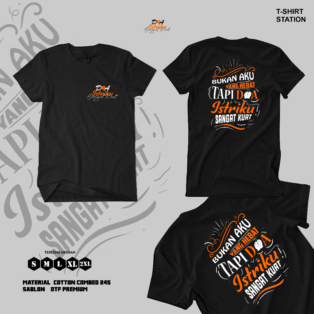 Kaos Doa Istriku Sangat Kuat New Artikel