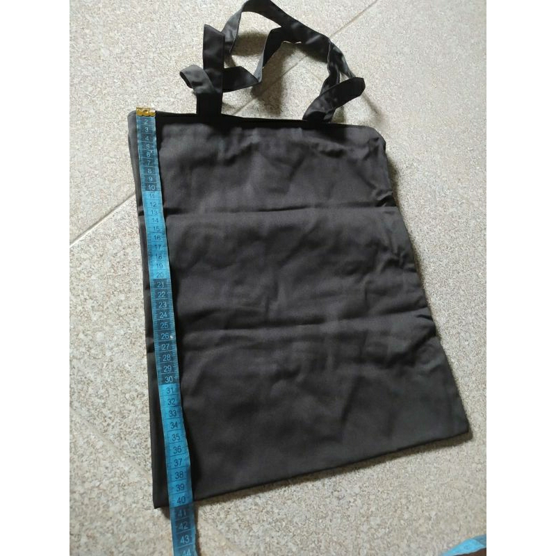 Tote bag kanvas twill 30 x 40 penutup resleting, tote bag polos elegan