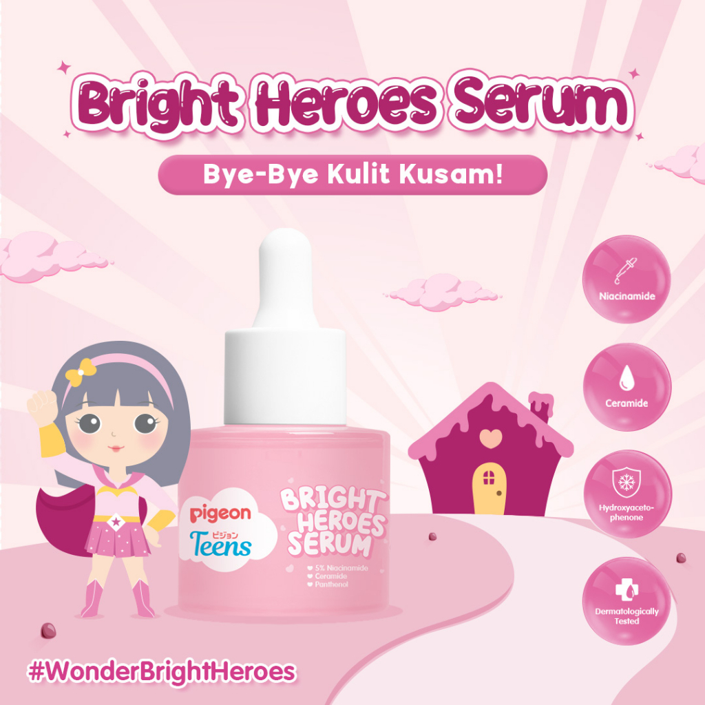 Pigeon Teens Bright Heroes Serum