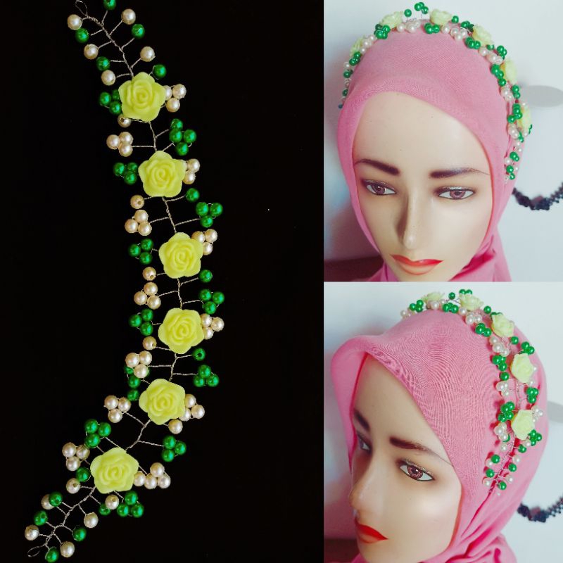 headpiece hijab | Headpiece hijab | Headpiece hiasan kepala | Tiara rambut | Tiara headpiece hijab |