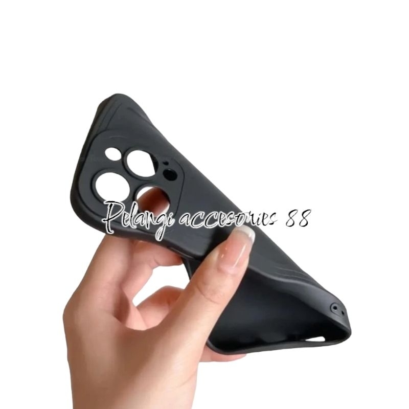 CASE XIAOMI POCO M3 SOFTCASE SILICON GELOMBANG WARNA