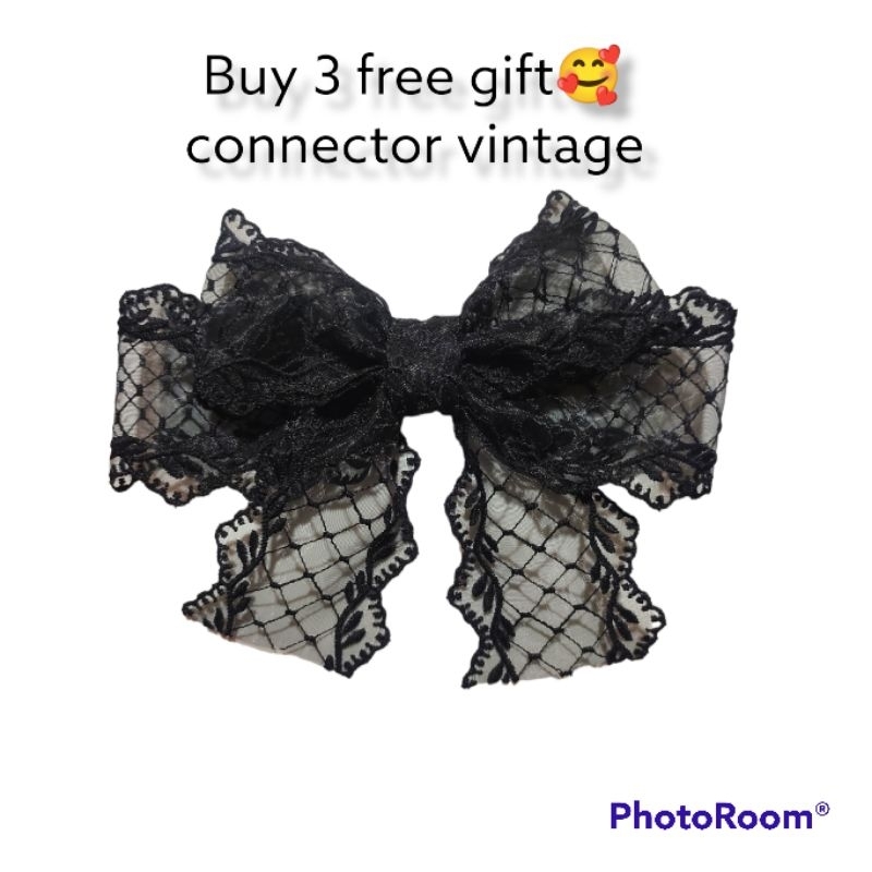 connector Vintage Renda Sailor Bow - connector masker