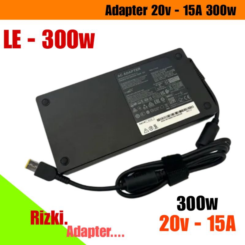 Charger Laptop Lenovo 20v - 15A 300w Legion