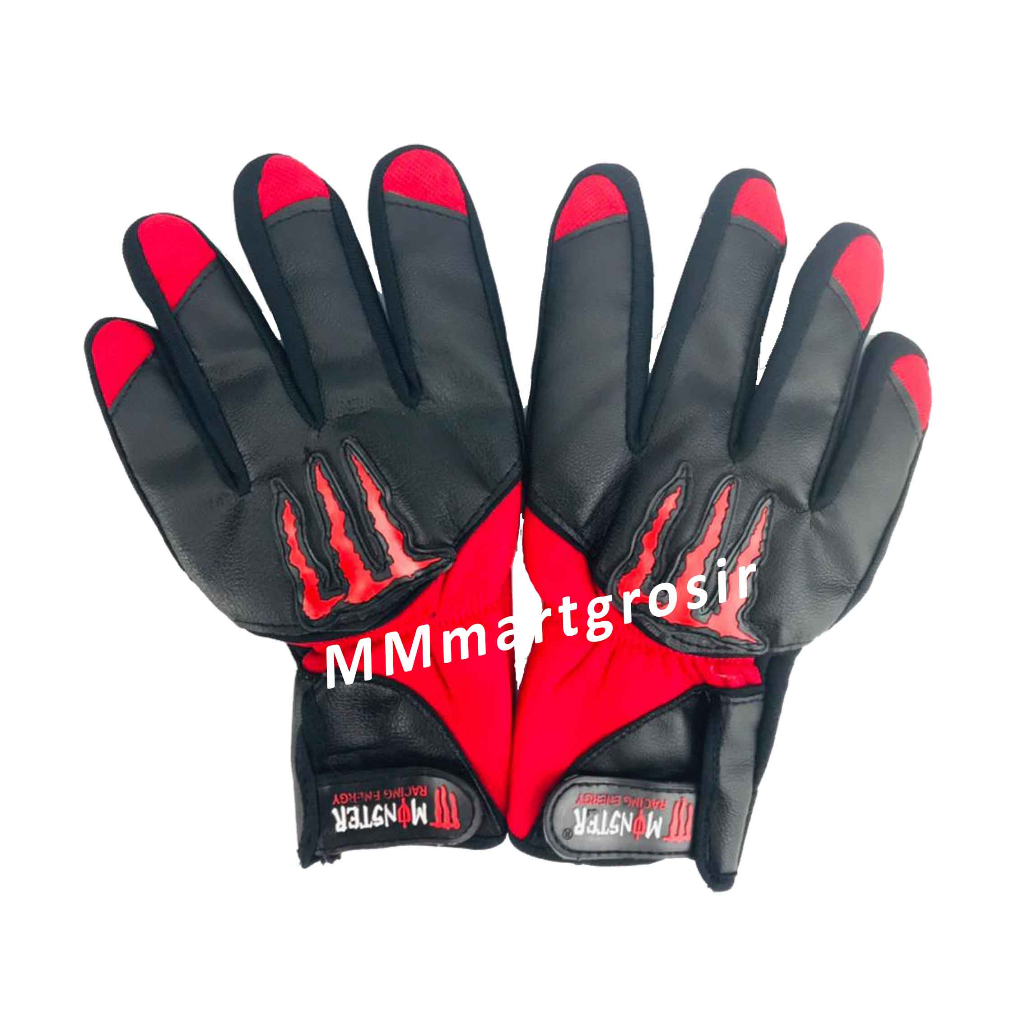 Sarung Tangan Monster / Sarung Tangan Motor / Sarung Tangan Sport Racing / Allsize