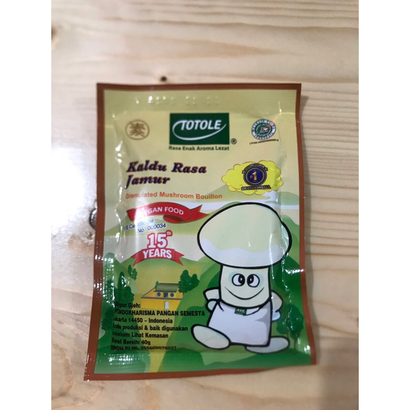 

Totole Kaldu Jamur 40g