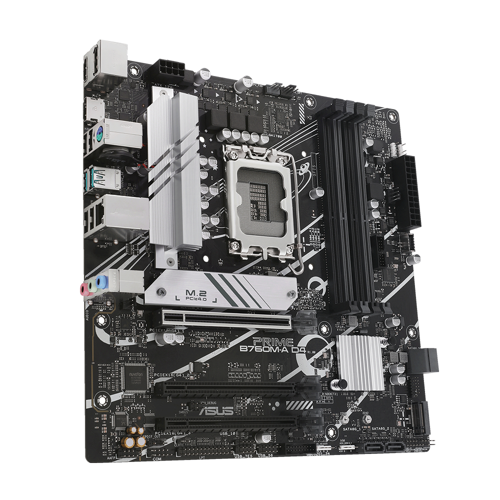 ASUS PRIME B760M-A D4 (NON WIFI) | MOTHERBOARD INTEL LGA1700 DDR4 mATX