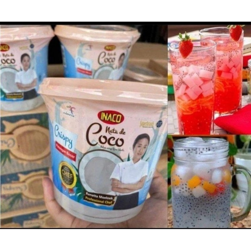 

INACO NATA DE COCO 1KG/KEMASAN TIMBA (PROMO TERMURAH)
