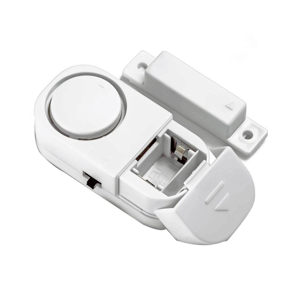 Alarm Anti Maling Pintu Jendela Magnetic Sensor 85dB - YL-323 - White