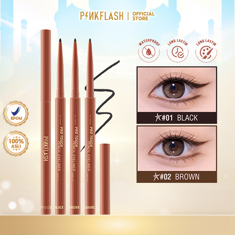 Pinkflash Hyperfine Pro Touch Pencil Eyeliner Tahan Air Tahan Lama
