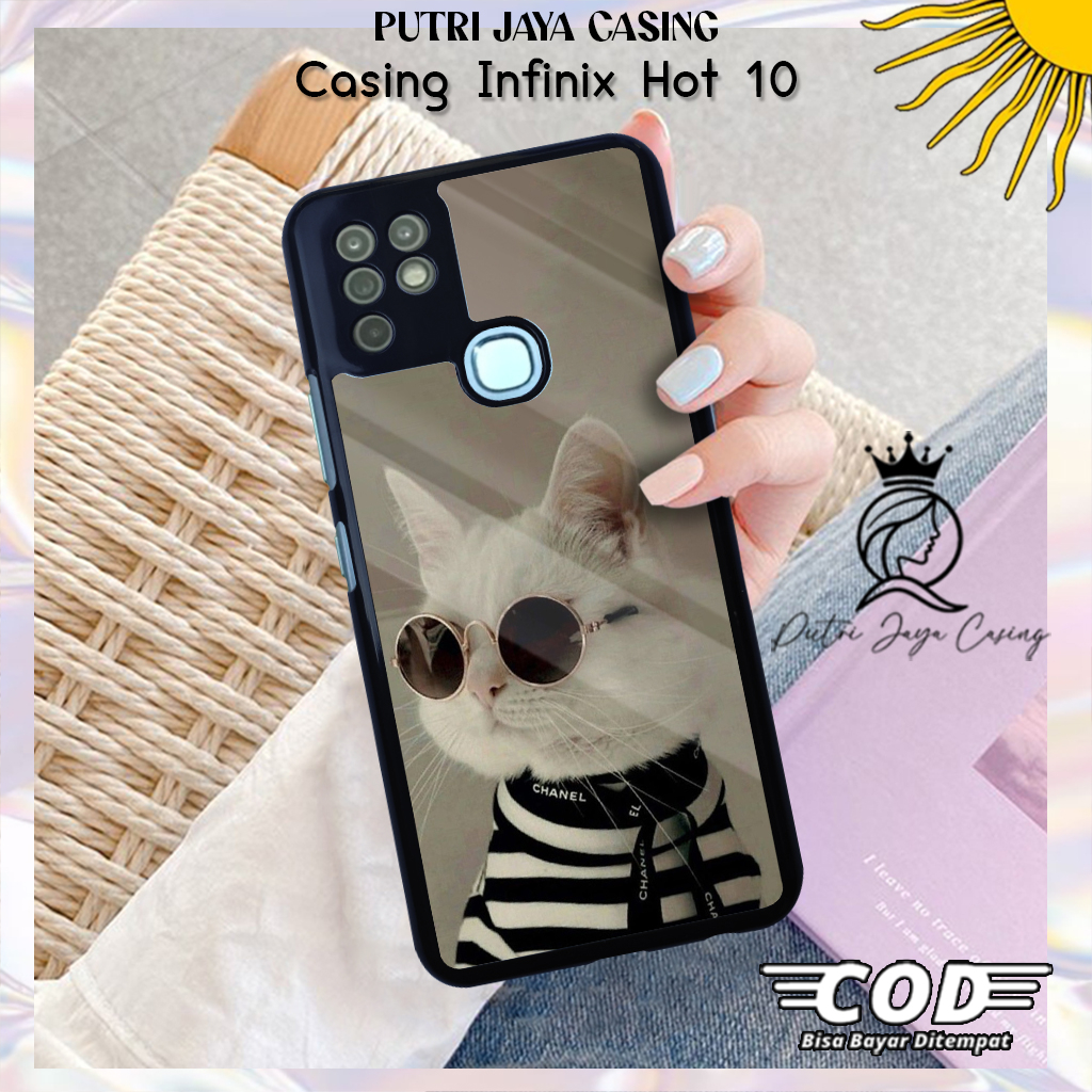 Case Hp Infinix Hot 10 Casing Infinix Hot 10 Motif 02 CAT Casing Terbaru Case Karakter Lucu Casing L