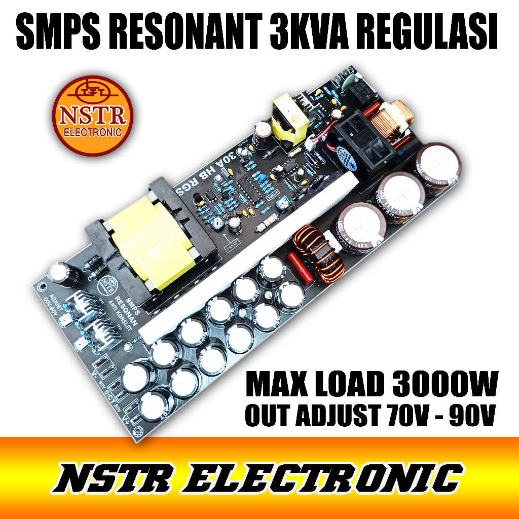 SMPS RESONANT 3KVA ADJUST REGULASI