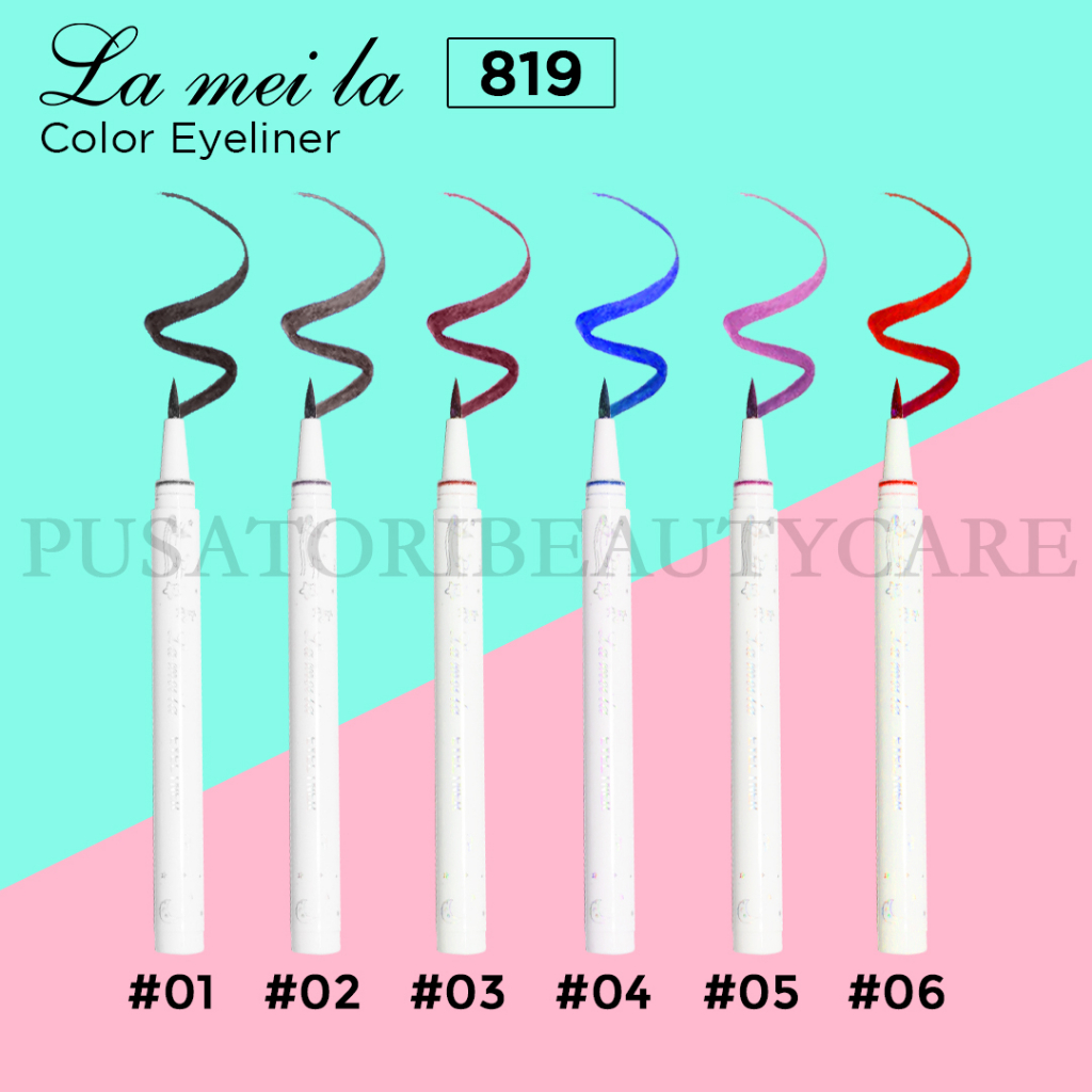 LAMEILA 819 Color Eyeliner Waterproof And Long Lasting