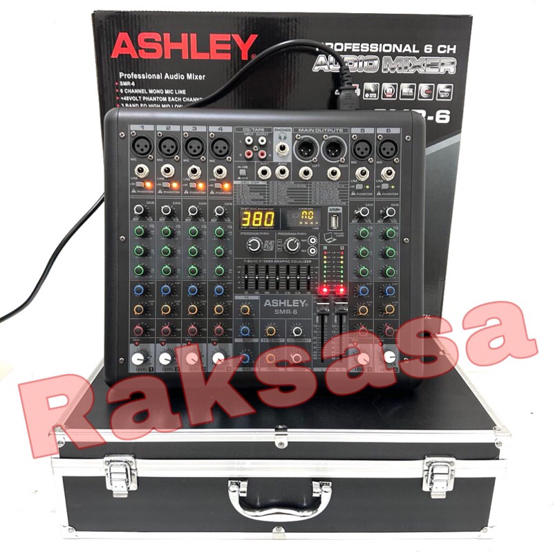 Mixer audio ashley smr 6 smr6 original Ashley SMR6 SMR 6
