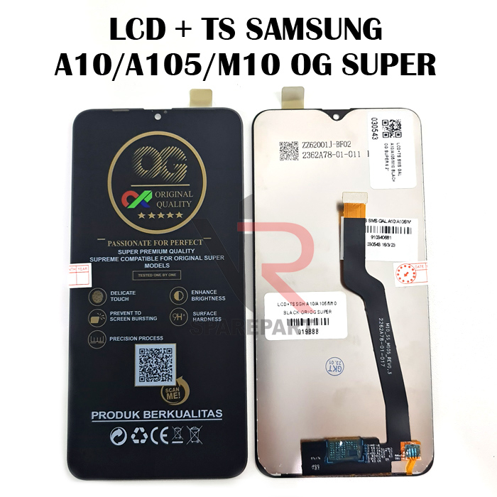 LCD SAMSUNG A10 / A105 / M10 FULLSET TOUCHSCREEN
