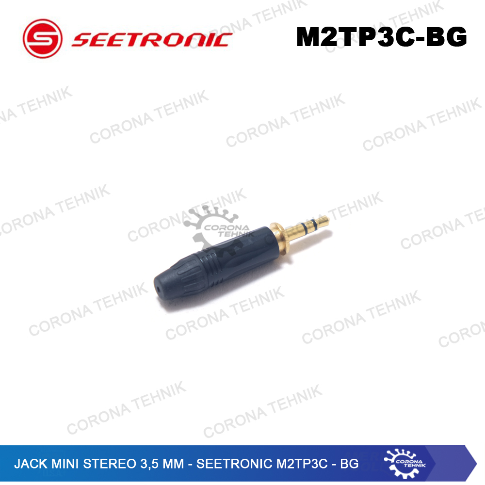 Jack Mini Stereo 3,5 mm - Seetronic M2TP3C - BG