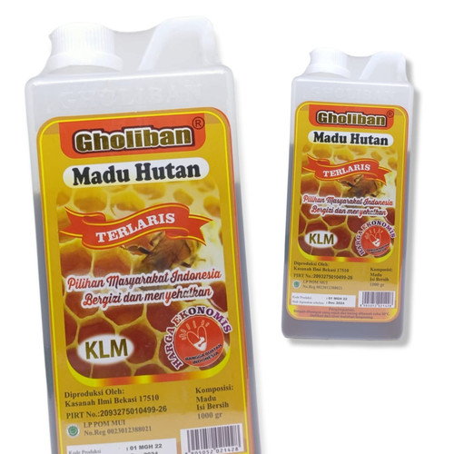 

MADU HUTAN KALIMANTAN KLM 100% ASLI 1 KG GHOLIBAN