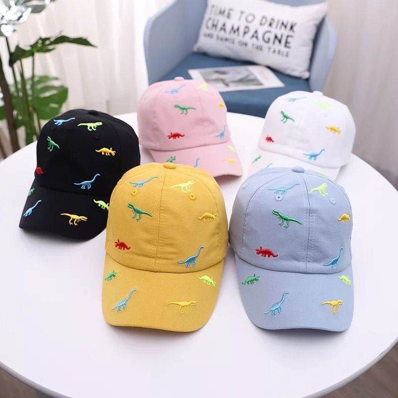 Topi Fashion Anak Laki Laki Perempuan / Topi Baseball Cap &amp; Bucket Hats Dino Series