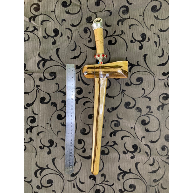 Keris Pamor Handle Cenangan Sarung kayu Timoho