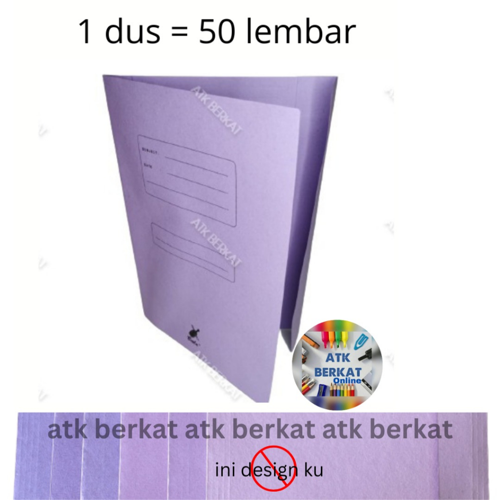 

Map kertas Biola 5002 - Ungu