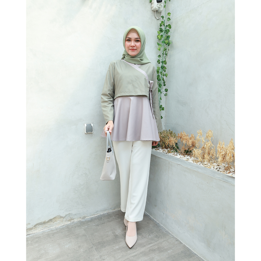 ALUM Blouse - Pakaian Wanita Terbaru by Hijab Mamah icis