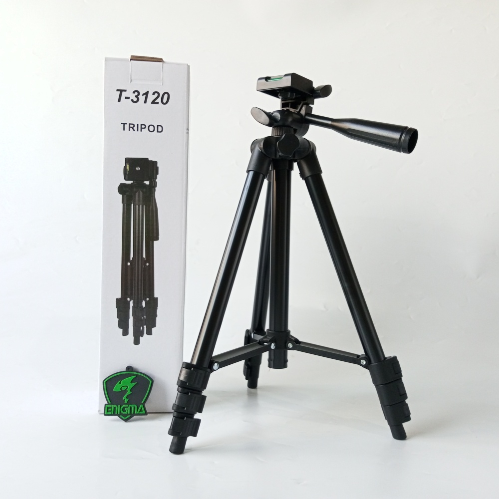 TRIPOD T3120 UNTUK KAMERA, HP & TEROPONG - ENIGMAZONE
