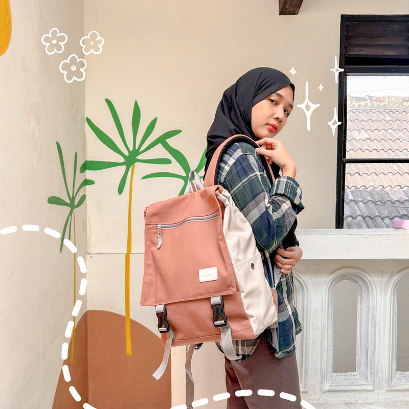 AIKO Backpack Himeku Tas Sekolah