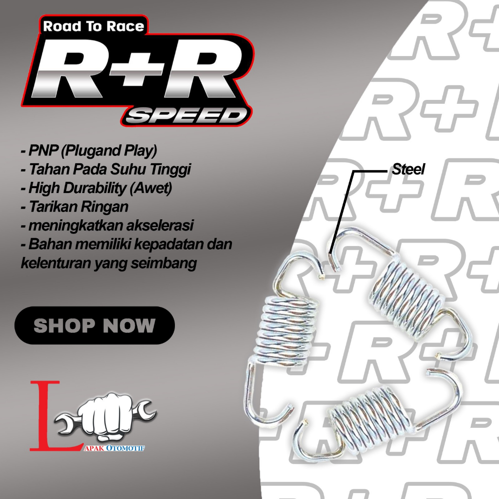 -LOI- (TERMURAH) PER CVT RACING 1500RPM STANDAR ORIGINAL VARIO/NMAX/AEROX/BEAT/SCOOPY/SPACY/MIO J/MIO M3/NOUVO