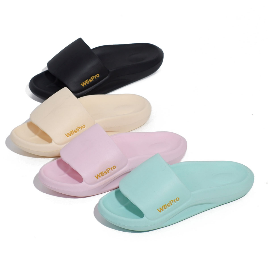 Wespro Fabiana LD - Wanita sendal selop eva Yeezy sandal slop cewek baru warna trend 2023