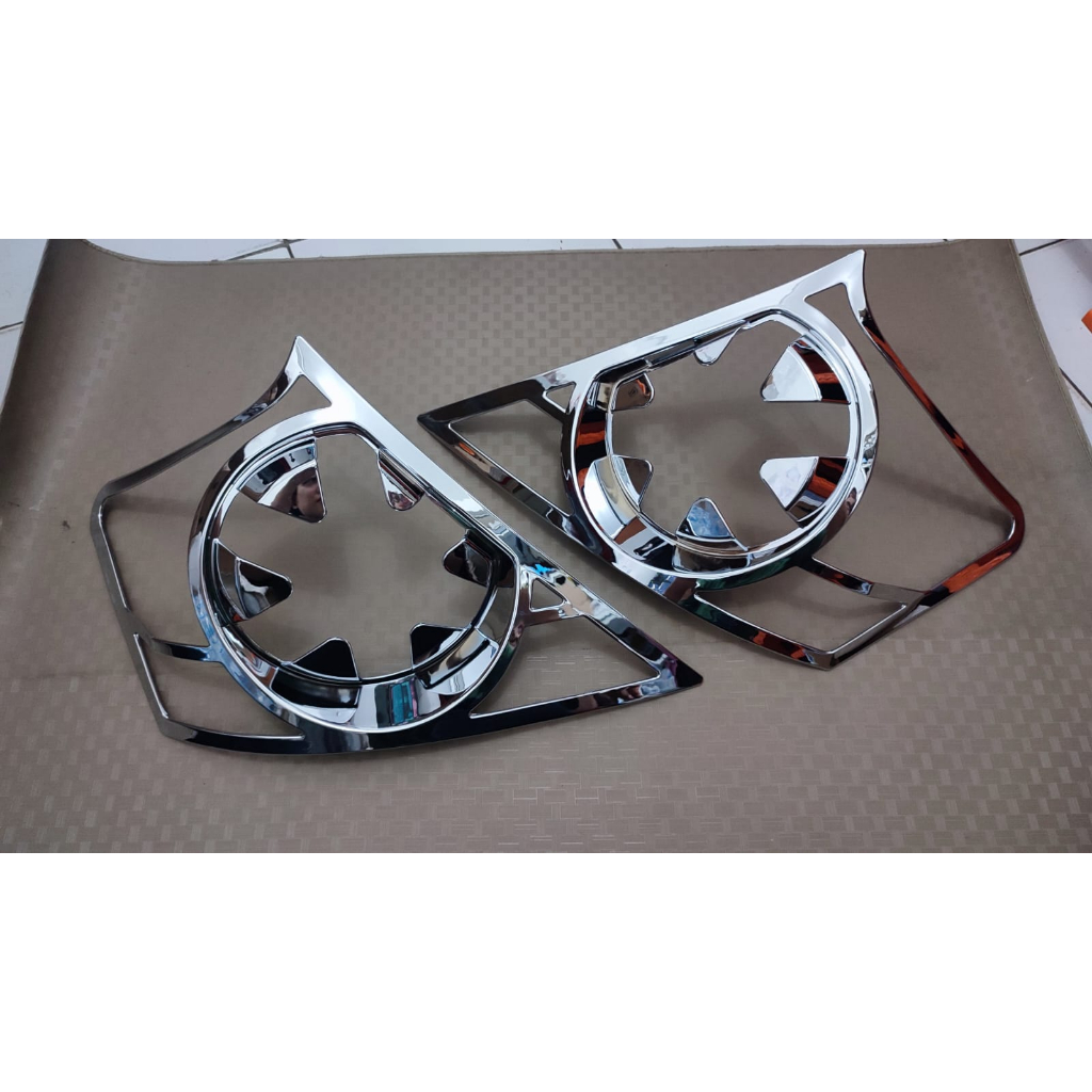 Garnish belakang brio 2012-2015 Old chrome