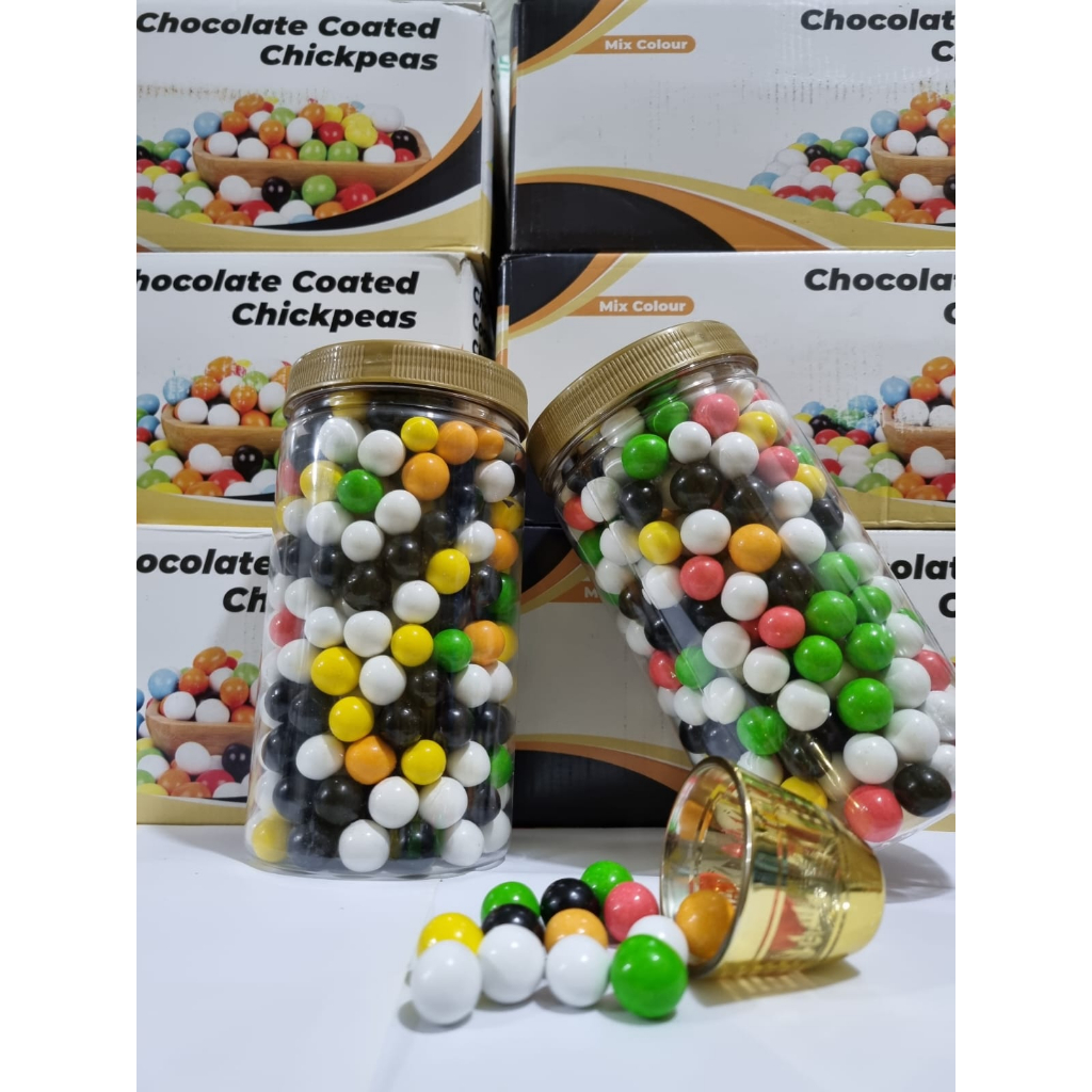 COKLAT Isi KACANG ARAB// Chocolate Coated Chickpeas